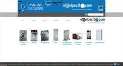 Desktop Screenshot of elgolpecito.com