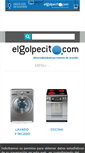 Mobile Screenshot of elgolpecito.com